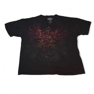 MMA ELITE Red Cross Y2K design men’s XL retro style